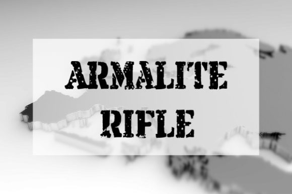 Armalite Rifle: A Display Font with Timeless Appeal