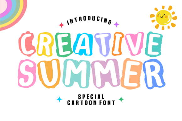 Creative Summer: Your New Favorite Playful Display Font