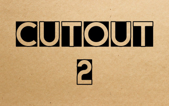 Cut Out 2: A Creative Display Font for Bold Projects