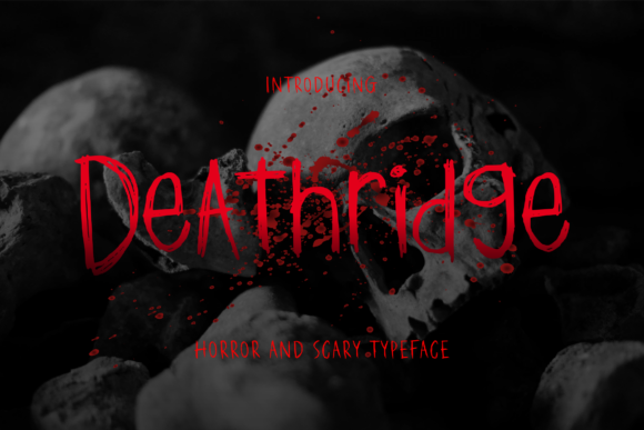 Deathridge: A Typeface That Haunts and Captivates