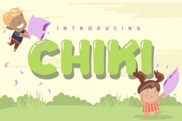 Discover Chiki: A Playful Modern Display Font for Creatives