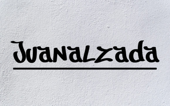 Juanalzada: Futuristic Display Font for Bold Design