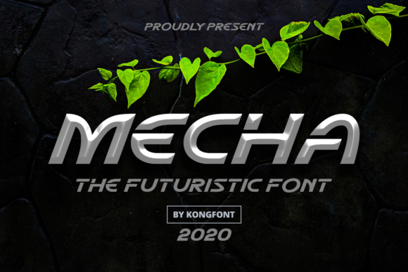 Mecha: A Bold Display Font for Modern Design