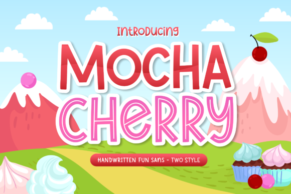 Mocha Cherry: A Playful Display Font for Creative Projects