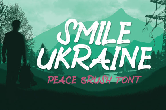 Smile Ukraine: A Cool, Clean Display Font for Modern Design