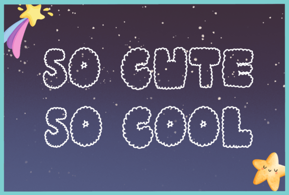 So Cute So Cool: The Quirky Display Font for Crafty Projects