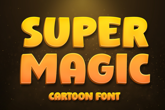 Super Magic: A Playful Font for Creative Projects