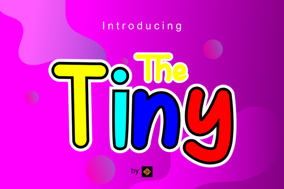 The Tiny: A Playful Display Font for Creative Projects