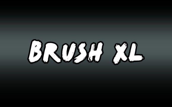 Title Brush XL: Creative Display Font for Bold Designs